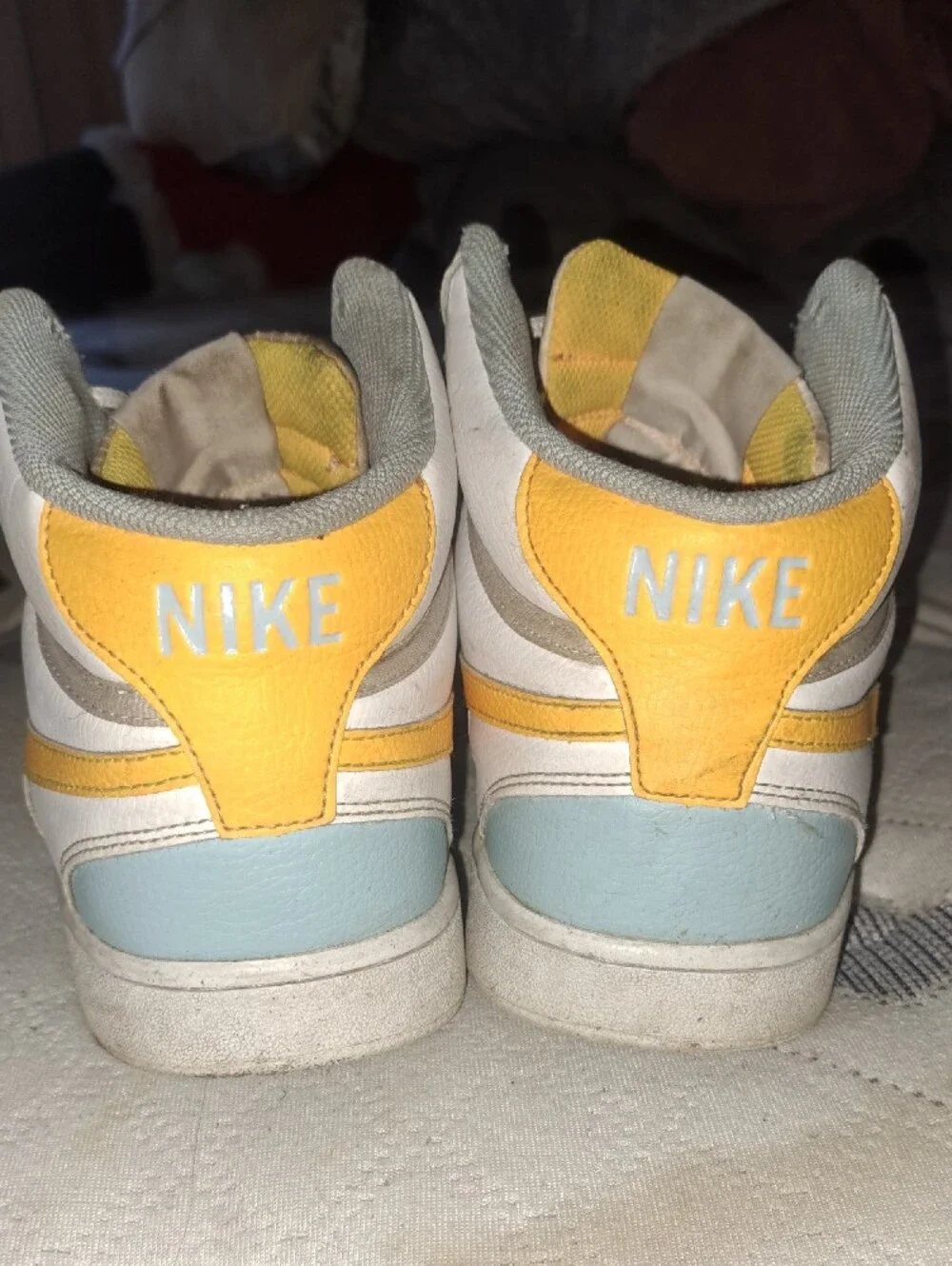 Nike Court Vision Mid Next Nature White Ocean Bliss